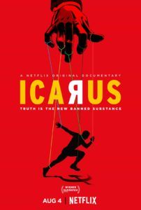 Ikar - Plakat, Netflix, Icarus