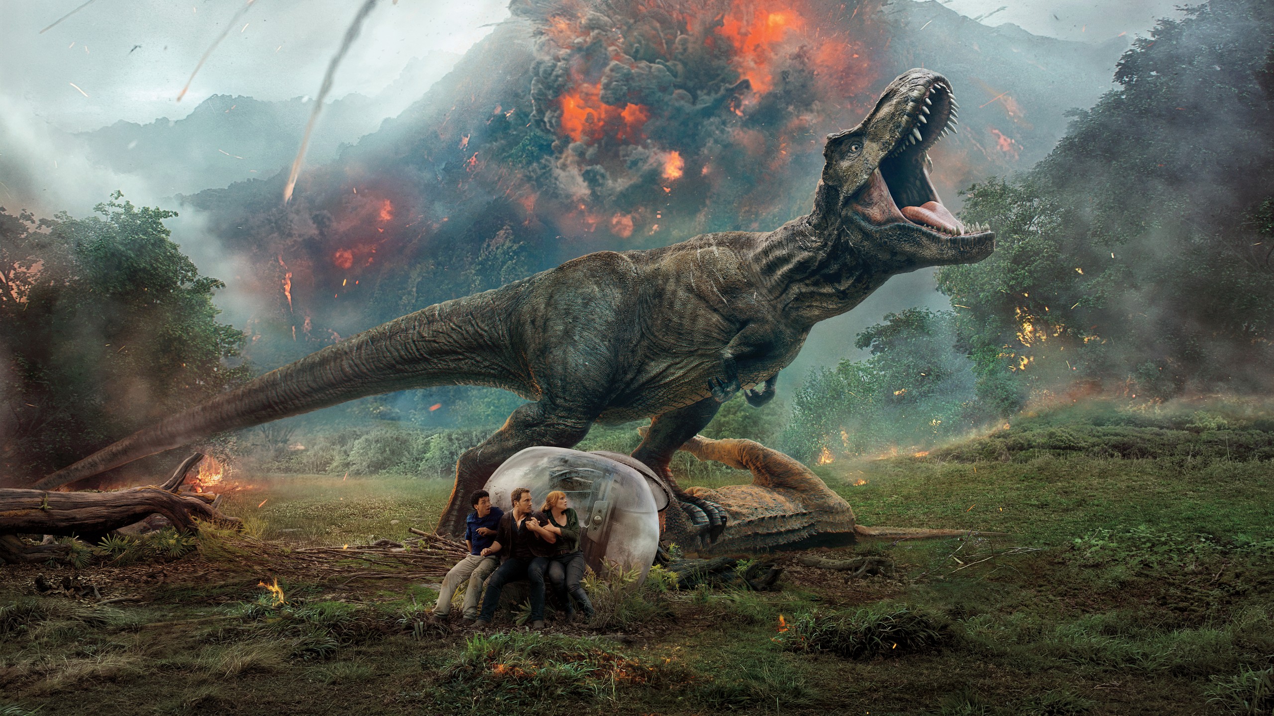Zagraj to jeszcze raz, T-Rex – recenzja filmu „Jurassic World: Upadłe królestwo”
