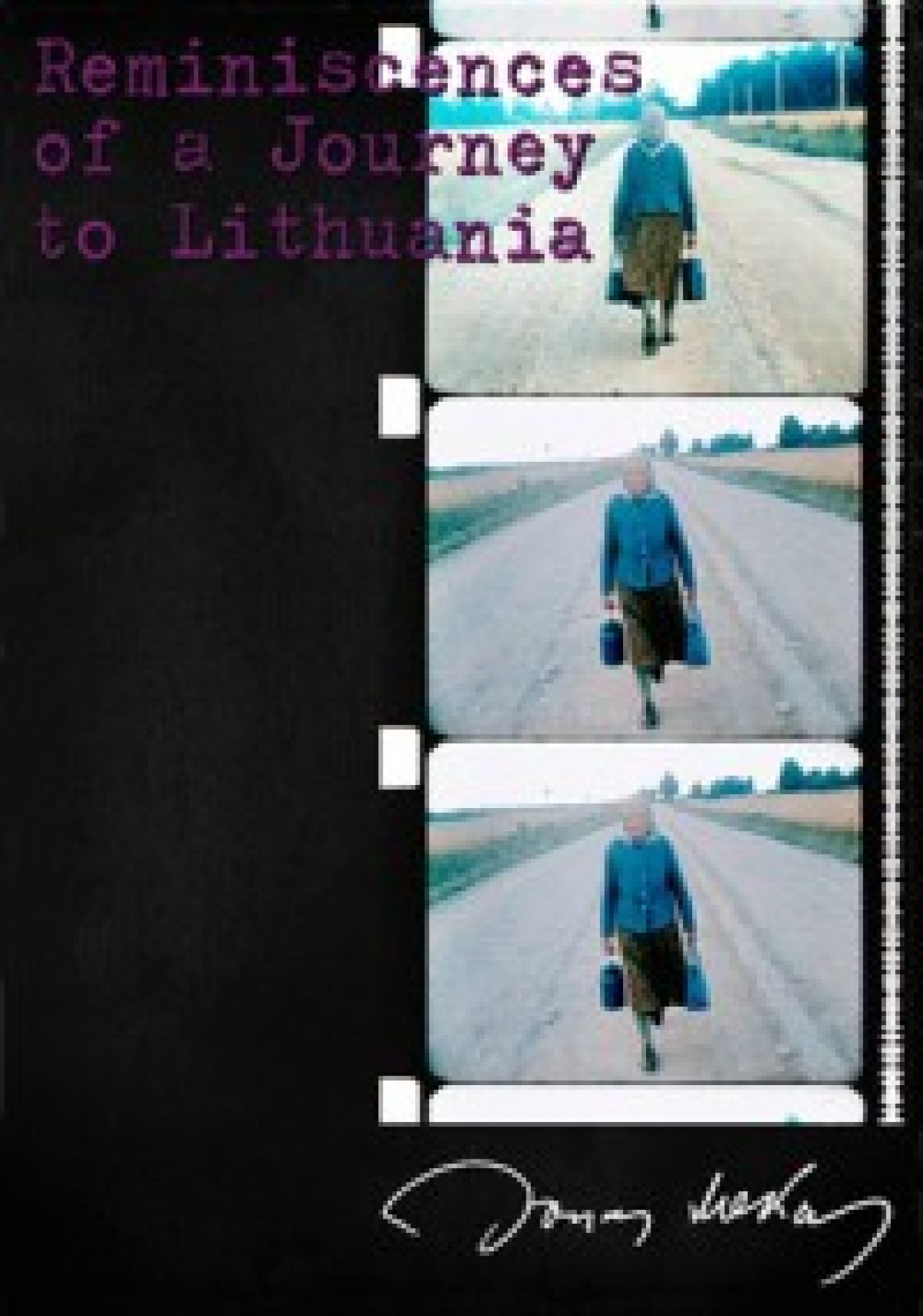 Wspomnienia z podróży do Litwy plakat