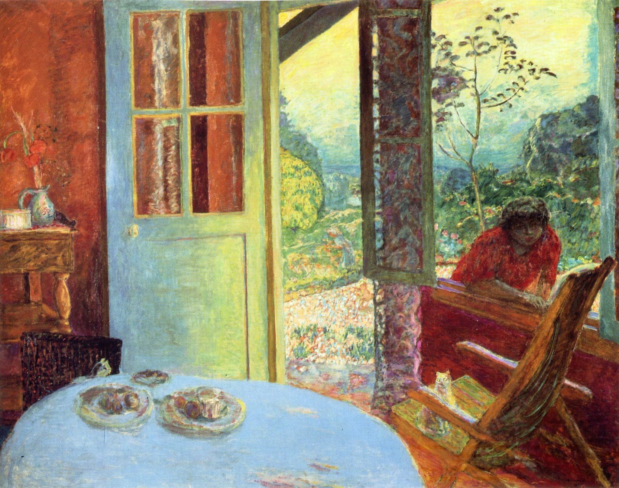 Jadalnia na wsi, 1913 (Pierre Bonnard)